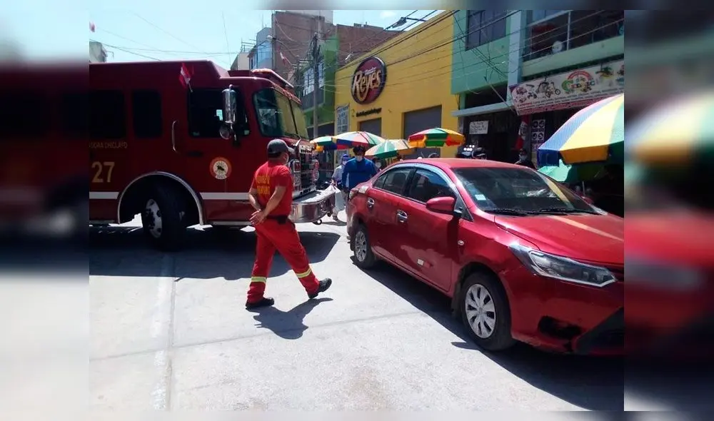 Bomberos Chiclayo.