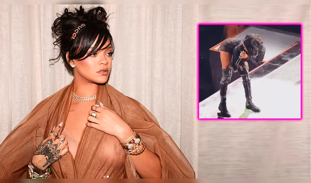 Filtran video de Rihanna bailando ardiente twerking sobre tarima [VIDEO]