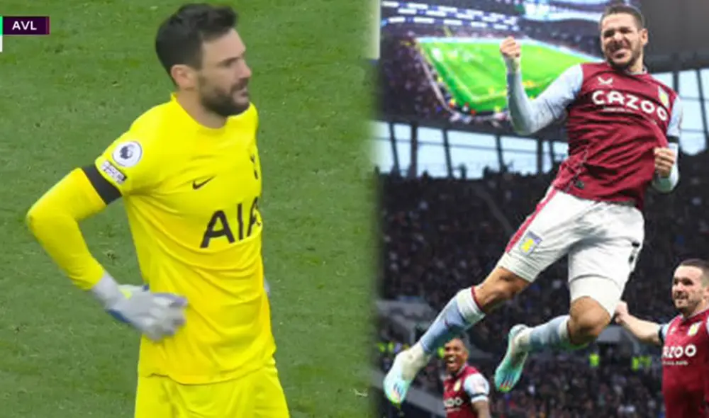 Hugo Lloris juega con Tottenham su segundo partido tras el Mundial Qatar 2022. Foto: captura de ESPN