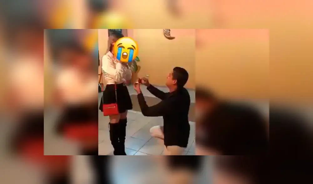 El joven paso un bochornoso momento frente a su novia y sus familiares por un peculiar detalle que quiso añadir a su sorpresa