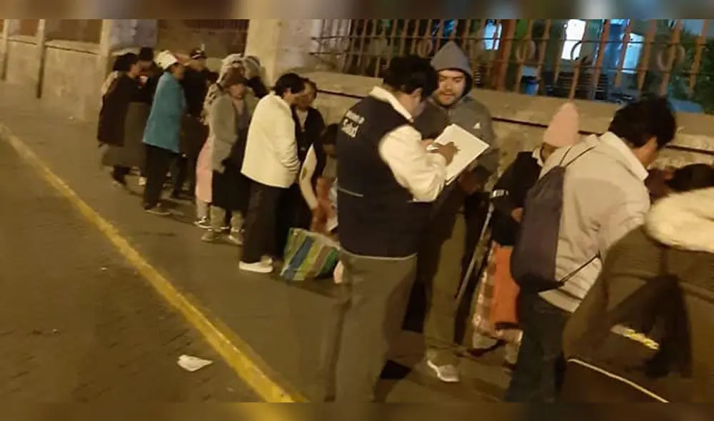 Hospital Goyeneche toma medidas para evitar que pacientes pernocten en la calle para sacar citas.