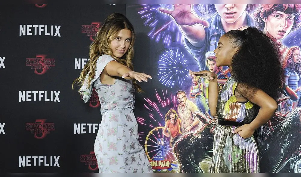 Millie Bobby Brown sorprende con su renovado aspecto en evento de Netflix
