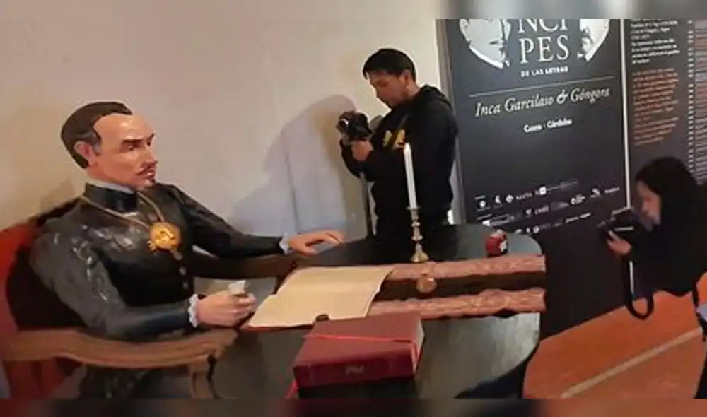 Inauguran exposición literaria de Garcilaso de la Vega en museo de Cusco.