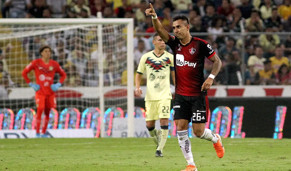América vs Atlas en el marco de la fecha 8 del Torneo Apertura 2019 de la Liga MX. | Foto: AFP