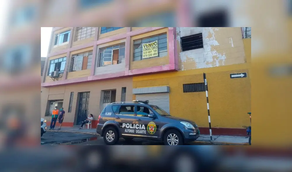 El incendio ocurrió durante la madrugada. Foto: URPI-GLR. El incendio ocurrió durante la madrugada. Foto: URPI-GLR.