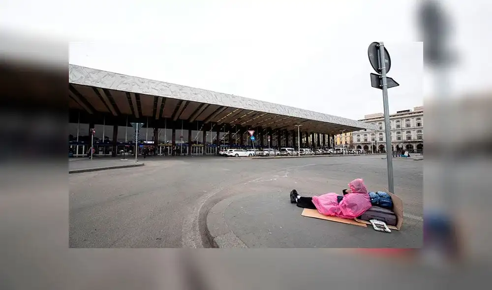 La rutina cambió por completo en Italia a causa del nuevo coronavirus. Foto: EFE