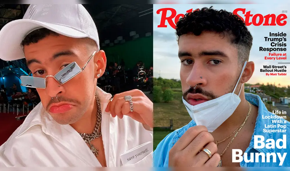 Bad Bunny aparece en la portada de la revista Rolling Stone y el cantante de Puerto Rico envía emotivo mensaje  eint