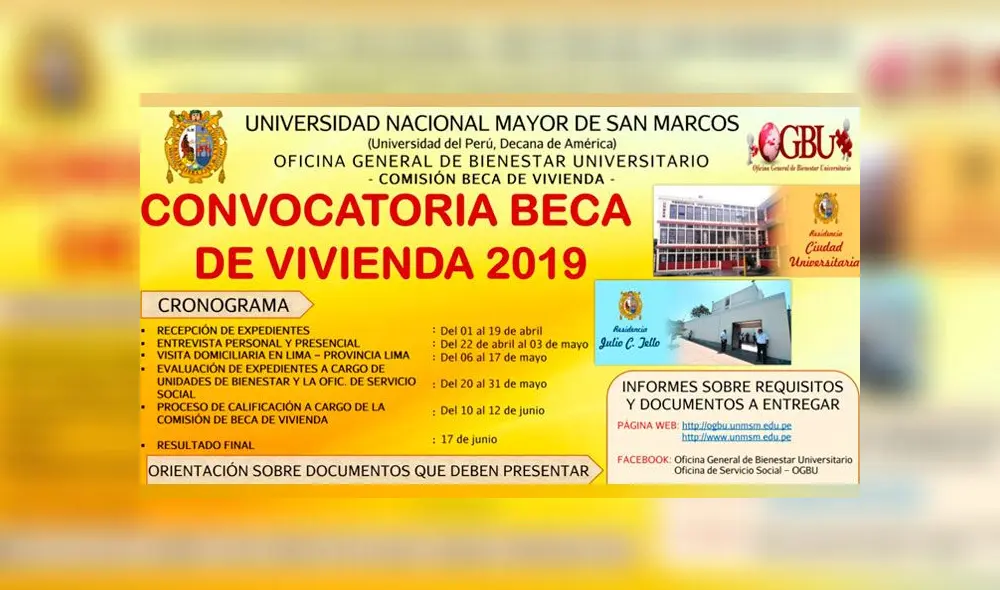 San Marcos: ¿Qué necesitas para acceder a la residencia universitaria?