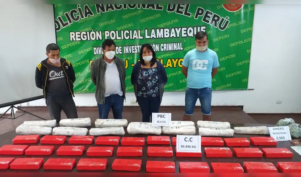 Los detenidos fueron puestos a disposición de la Divincri