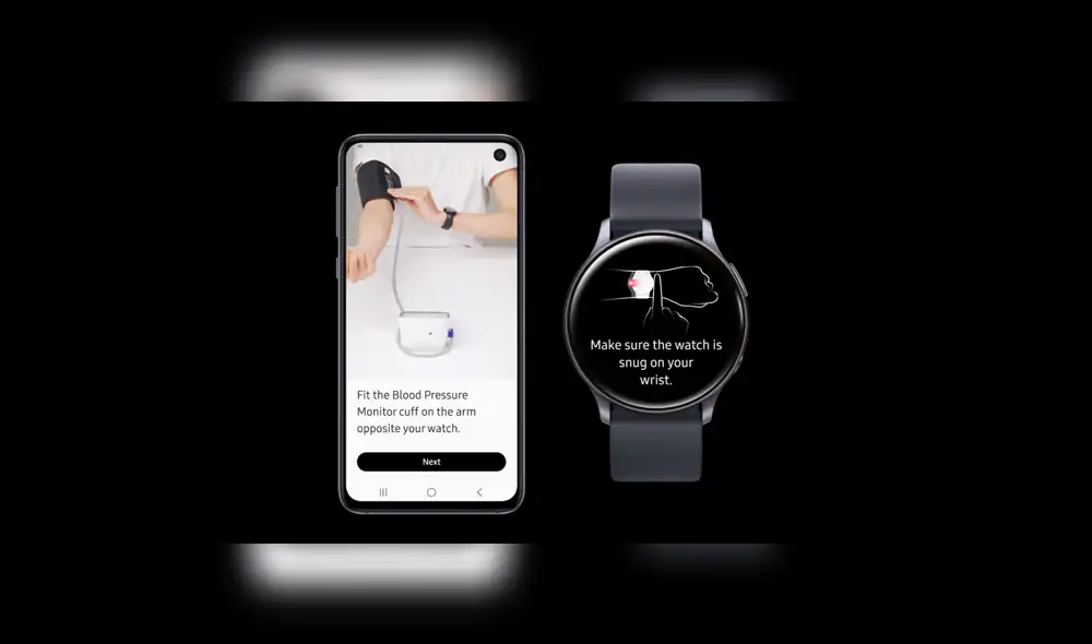 La aplicación deberá calibrarse con un brazalete de medición de presión arterial tradicional.