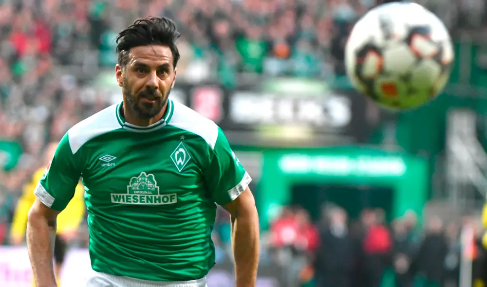 Gol de Claudio Pizarro con Werder Bremen entre los mejores del 2019.