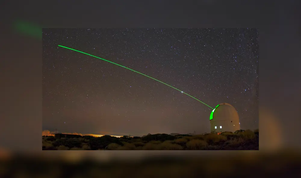 ¿El fin de la chatarra espacial?: Disparan láser desintegrador desde España