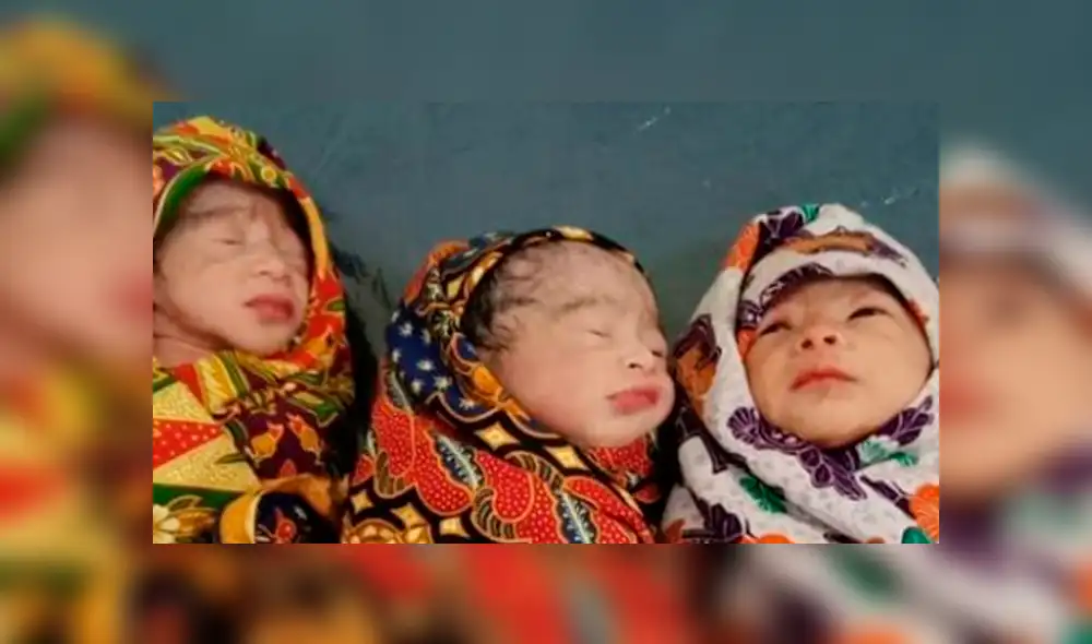 YouTube: mujer sobrevive a terremoto en Indonesia y pudo dar a luz a trillizos [VIDEO] 