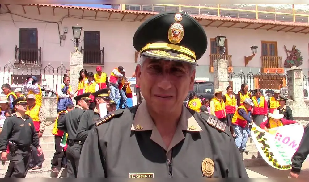 General PNP Luis Cacho Roncal General PNP Luis Cacho Roncal
