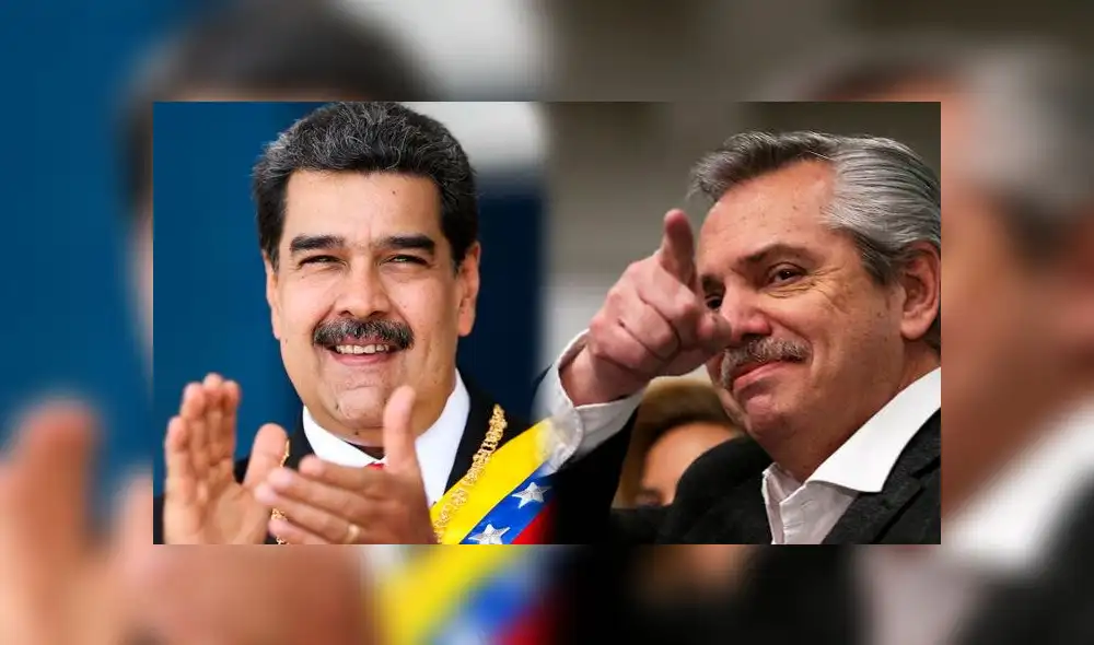 Nicolás Maduro felicitó al ganador de las elecciones presidenciales en Argentina, Alberto Fernández. Foto: Composición Nicolás Maduro felicitó al ganador de las elecciones presidenciales en Argentina, Alberto Fernández. Foto: Composición