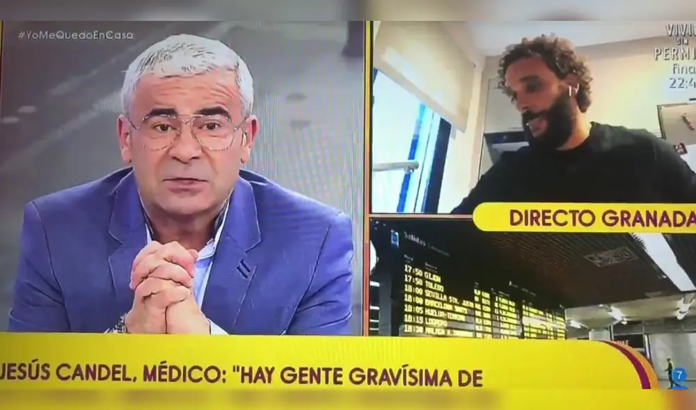 Médico español demandó que el gobierno ha limitado los implementos para atender la pandemia. Foto: Captura.