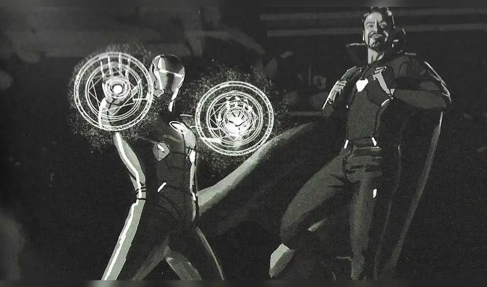 Doctor Strange y Iron Man cambiaron trajes en Avengers: Infinity War. Foto: Marvel
