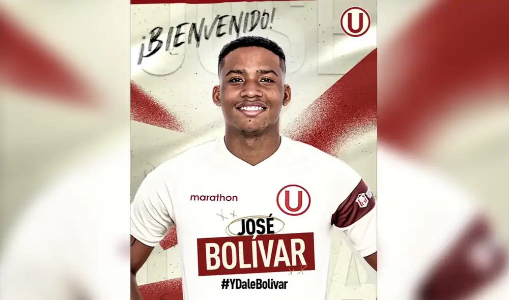 José Bolívar afrontará sétima temporda en el fútbol profesional. Foto: Twitter @Universitario