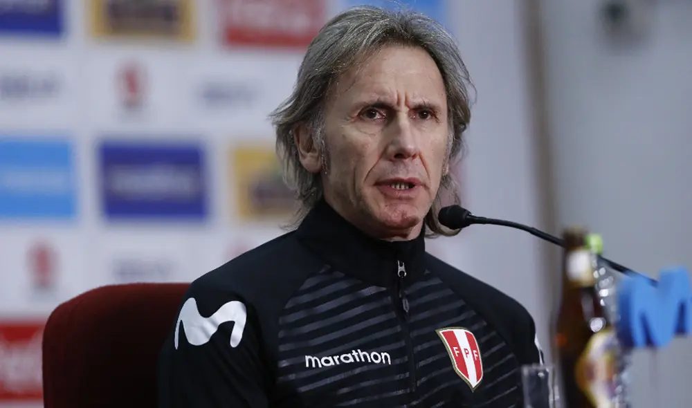 Ricardo Gareca se refirió a las características del jugador peruano. | Foto: FPF