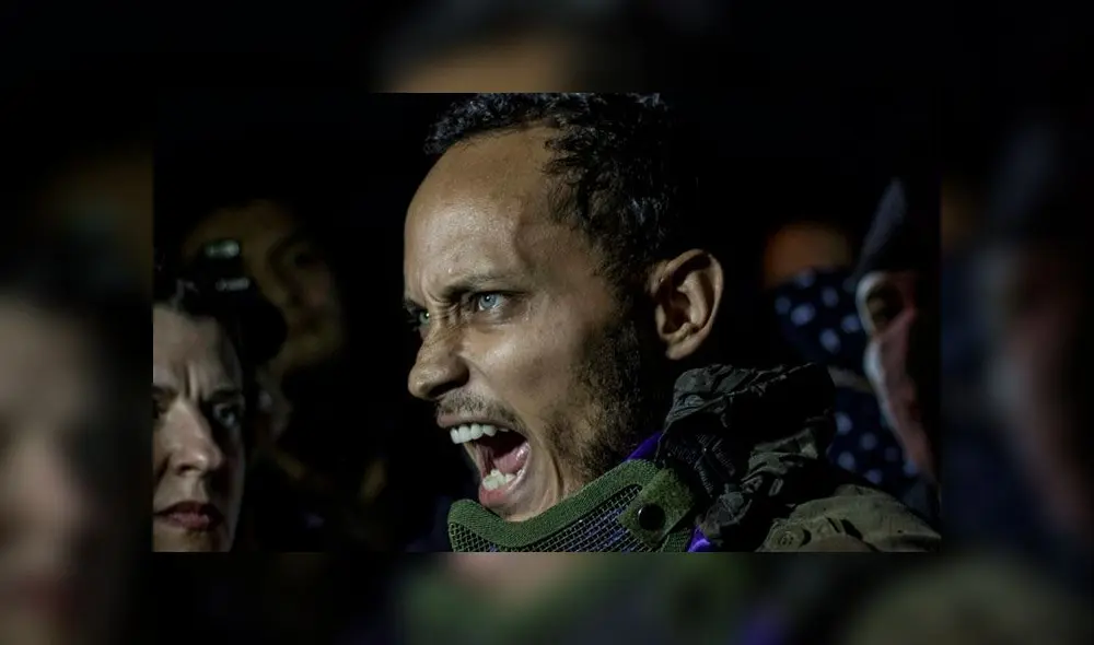 Óscar Pérez y su grupo se sublevó contra el régimen de Nicolás Maduro en el 2017. Foto: AFP. Óscar Pérez y su grupo se sublevó contra el régimen de Nicolás Maduro en el 2017. Foto: AFP.