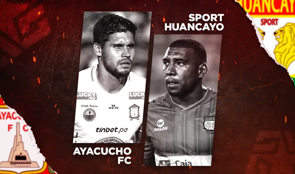 Ayacucho vs. Huancayo por la Liga 1 Movistar. | Composición: Gerson Cardoso