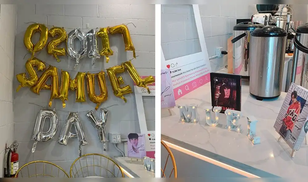 Kim Samuel visitó evento de cumpleaños organizado por fans. Kim Samuel visitó evento de cumpleaños organizado por fans.