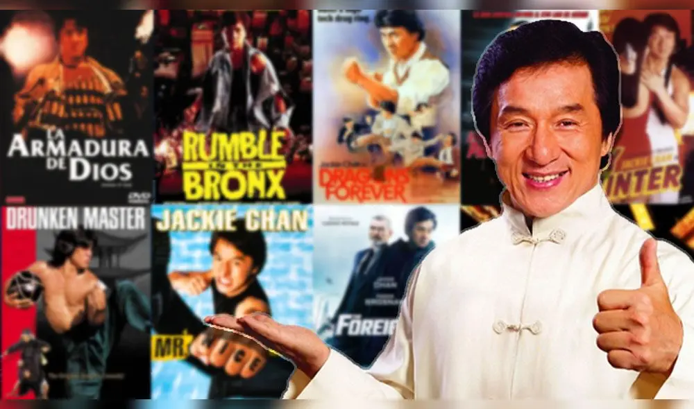 Jackie Chan: Conoce las 7 mejores películas del astista marcial