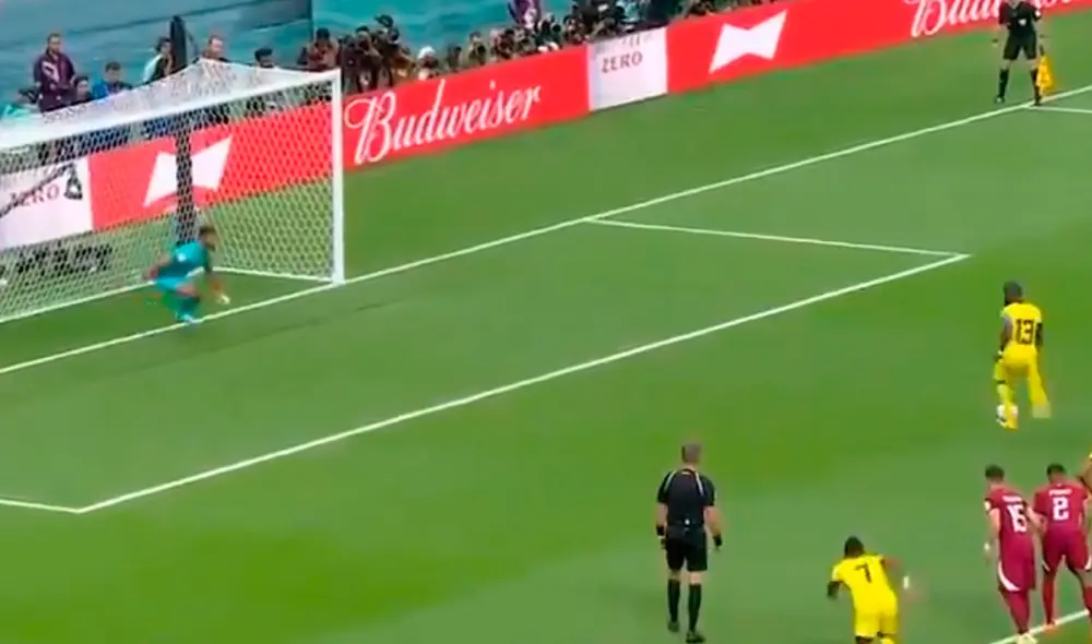 Enner Valencia marcó de penal. Foto: DirecTV Sports