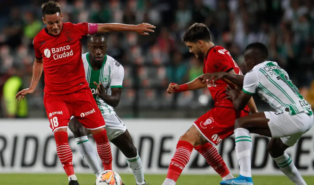 Sigue aquí EN VIVO ONLINE el Huracán vs. Atlético Nacional por la vuelta de la fase 1 de la Copa Sudamericana 2020. | Foto: EFE Sigue aquí EN VIVO ONLINE el Huracán vs. Atlético Nacional por la vuelta de la fase 1 de la Copa Sudamericana 2020. | Foto: EFE