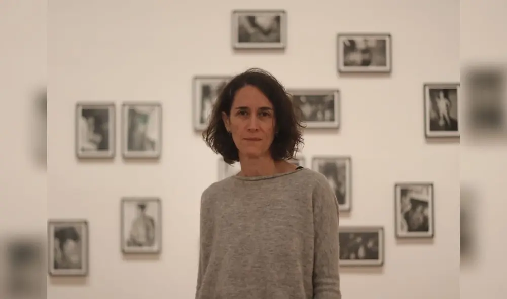 La fotógrafa peruana Flavia Gandolfo. El montaje de su muestra "De un punto a otra" se paralizó al inicio de la cuarentena.