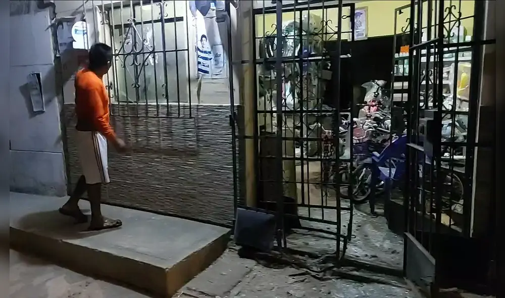 Delincuentes lanzan explosivo en vivienda del distrito de Catacaos. Foto: La República. Delincuentes lanzan explosivo en vivienda del distrito de Catacaos. Foto: La República.