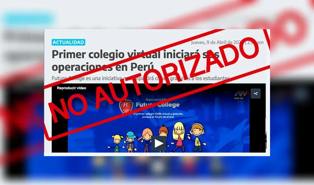 El proyecto inició sus operaciones el último lunes 13 de abril. Foto: Minedu.