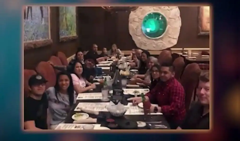 de los cuales ahora se debate entre la vida y la muerte. “No es real hasta que se vuelve personal”, dijo Tony Green, quien organizó una parrilla familiar. Foto: Captura.