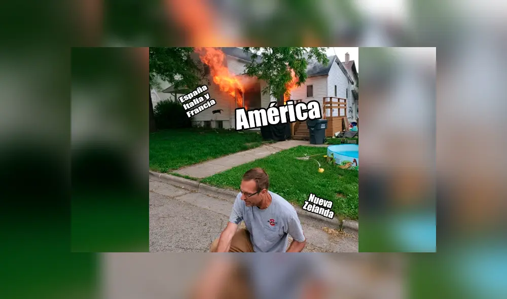 "Este hombre salvó a nuestro perro. Pueden ver a mi gato saltando por la ventana", escribió el dueño de la casa. (Foto: distriived/Reddit) "Este hombre salvó a nuestro perro. Pueden ver a mi gato saltando por la ventana", escribió el dueño de la casa. (Foto: distriived/Reddit)