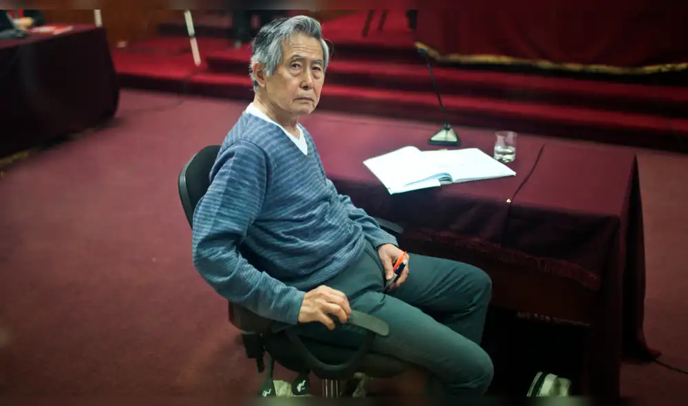 La foto de Alberto Fujimori antes de regresar a prisión 
