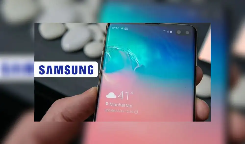 Samsung trabaja en el smartphone bajo la pantalla.