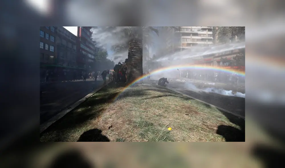 Las fotos que muestran la violencia y caos que impera en Chile. Fotos: Jorge Cerdán. Las fotos que muestran la violencia y caos que impera en Chile. Fotos: Jorge Cerdán.