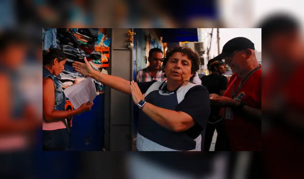 Exsereno amenazó a Susel Paredes durante reapertura de Gamarra [VIDEO]