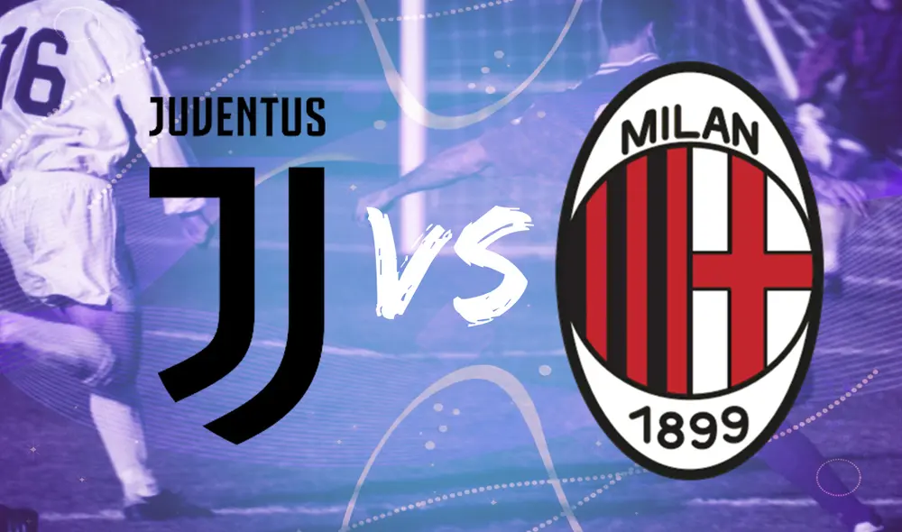 Juventus choca ante Milan por la Serie A. Foto: Composición Giselle Ramos/La República