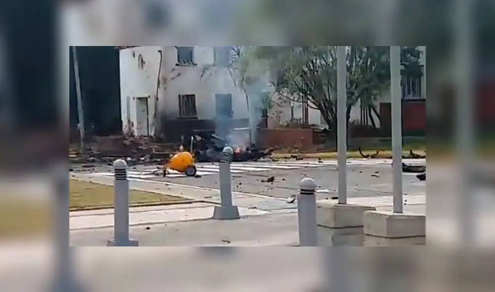 Video muestra la magnitud del atentado con coche bomba en escuela de policías en Colombia