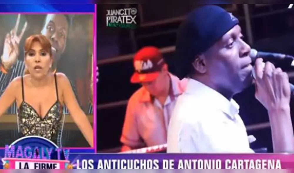 Magaly Medina arremete contra Antonio Cartagena por comentarios racistas