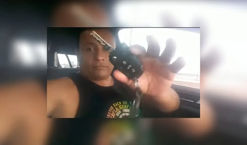 YouTube: empleado público se compra auto y agradece a los que pagaron impuestos