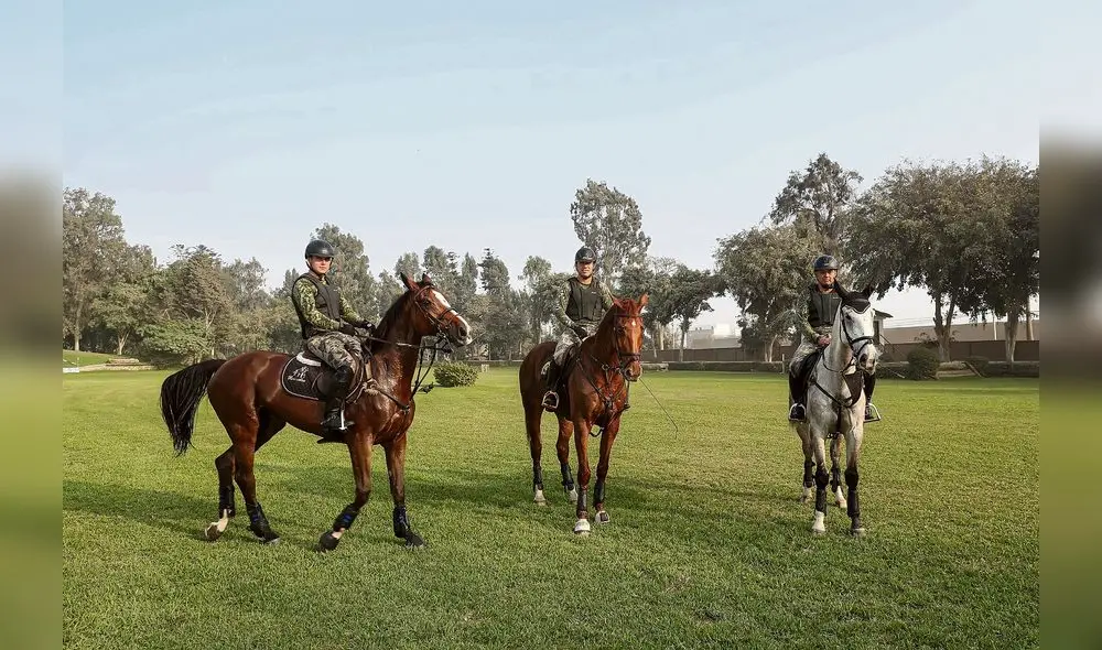 Los elegidos. Ellos estarán en la competencia de equitación.