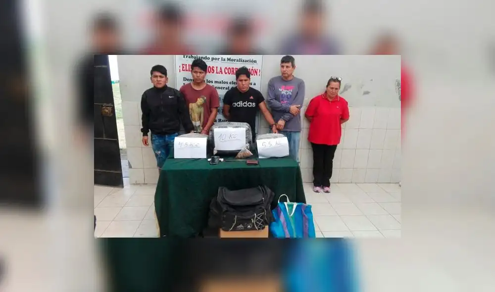 La Libertad: Caen “Los Paqueteros de Chao” con 20 kilos de marihuana La Libertad: Caen “Los Paqueteros de Chao” con 20 kilos de marihuana