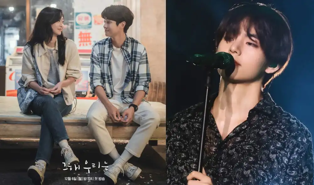 La banda sonora de Our beloved summer contará con la voz de V. Este drama protagonizado por Choi Woo Shik comenzó su emisión el 6 de diciembre. Foto: composición SBS | Hybe