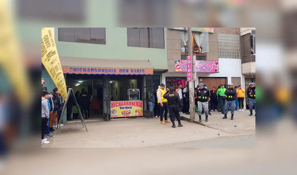 Joven es asesinado en Carabayllo. Foto: RTV Joven es asesinado en Carabayllo. Foto: RTV