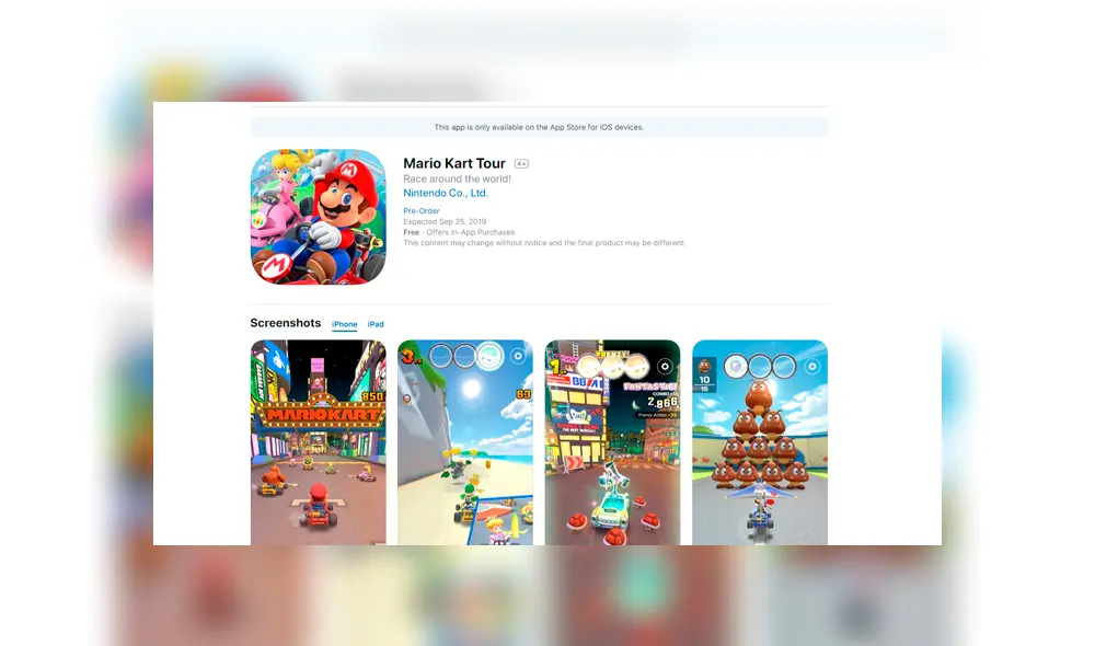 Asegúrate la descarga gratuita e inmediata de Mario Kart Tour registrándote en Google Play y el App Store. Asegúrate la descarga gratuita e inmediata de Mario Kart Tour registrándote en Google Play y el App Store.