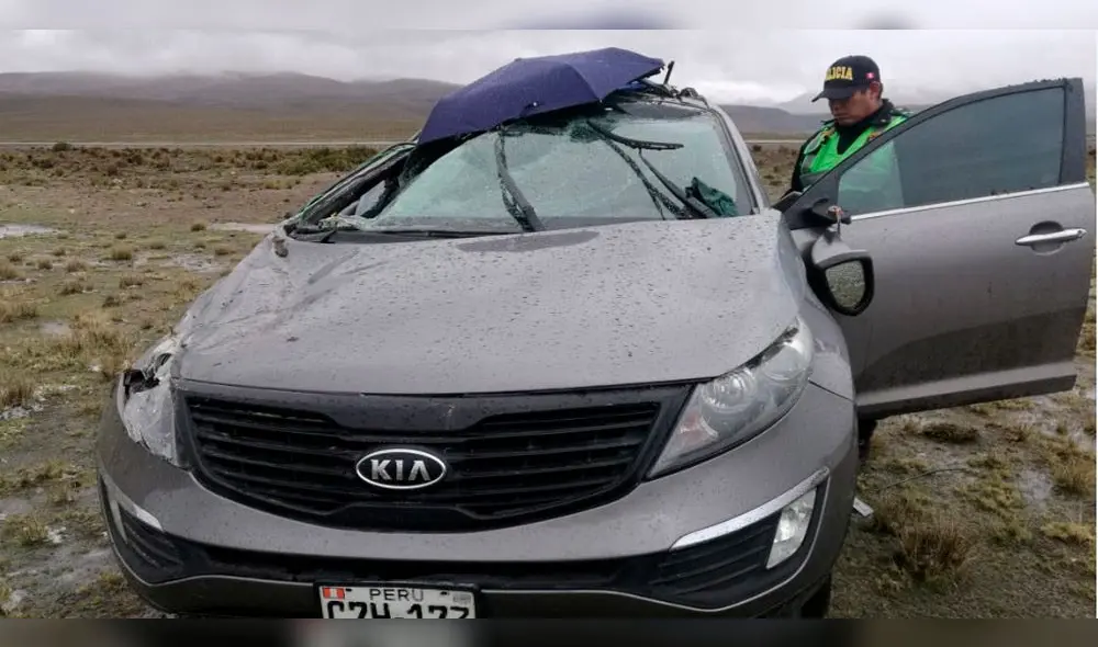 Accidente de tránsito también dejó cuatro personas heridas, estos son familiares de la fallecida. Accidente de tránsito también dejó cuatro personas heridas, estos son familiares de la fallecida.