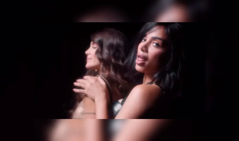 Anitta y Greeicy Rendón son viral en YouTube por excesivo contacto físico en videoclip 