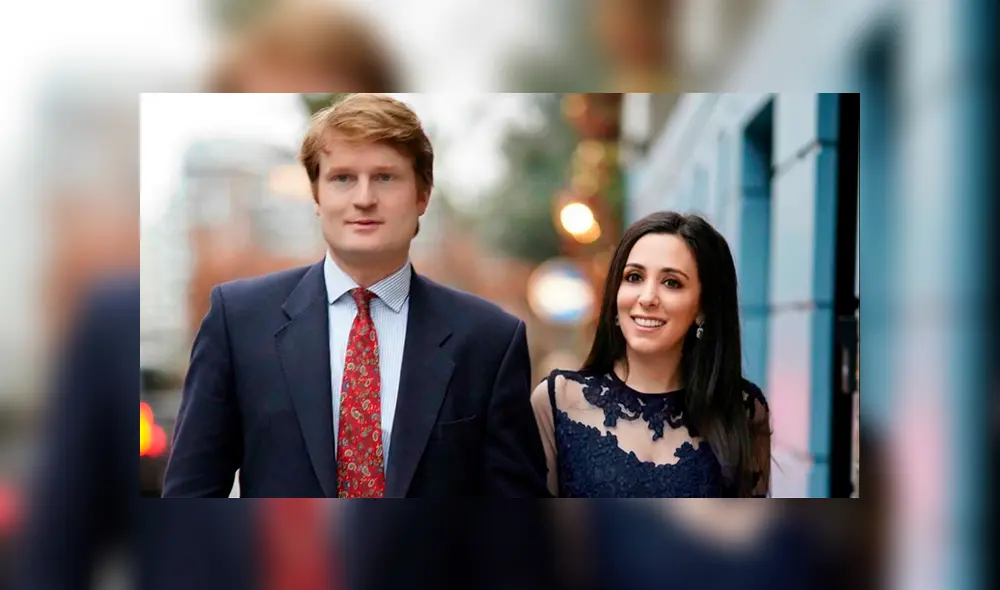 Hanna Jaff y Henry Ruper-Curzon. Foto: Instagram @hannajaff. Hanna Jaff y Henry Ruper-Curzon. Foto: Instagram @hannajaff.